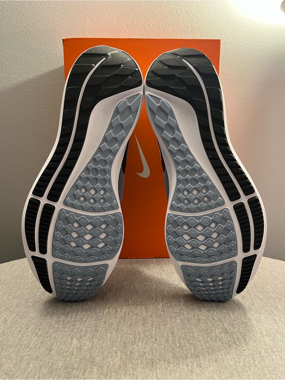 Nike Air Zoom Pegasus 39 Ashen Slate Black Running Men's Shoe Size 12 DH4071-401 - Picture 6 of 11